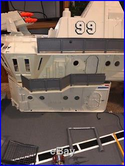 Gi Joe 1985 USS Flagg Aircraft Carrier & Keel Haul With Box Near Complete