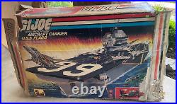 Gi Joe Arah Uss Flagg Aircraft Carrier Box And Landing Deck 5 Pieces