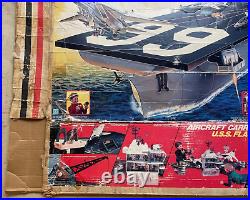 Gi Joe Arah Uss Flagg Aircraft Carrier Box And Landing Deck 5 Pieces