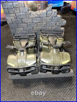 Gi Joe Cobra Dreadnok Click N Play Diorama Base Hideout Hanger? Look Read