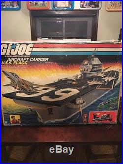 Gi Joe GiJoe USS Flagg U. S. S. Aircraft Carrier RARE NEVER ASSEMBLED Original Box