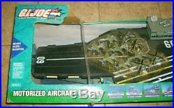 Gi Joe Motorized 33 Aircraft Carrier Uss Saratoga Rare New Boxed Figure Playset