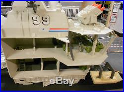 Gi Joe Uss Flagg Aircraft Carrier 100% Complete 1985 Hasbro Keel Haul Fc Bp
