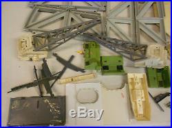 Gi Joe Uss Flagg Aircraft Carrier 1985 Hasbro Parts Lot Pieces Deck Stern Bow