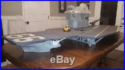 Gi Joe Uss Flagg Aircraft Carrier Not Quite Complete 1985 Hasbro Keel Haul Fc Bp