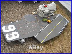 HASBRO GI JOE Aircraft Carrier 1986 Complete Playset no box