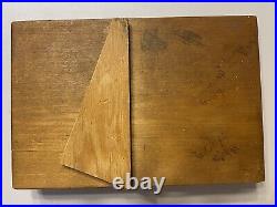 HMS Glorious Aircraft Carrier Heavy Brass Plaques VERY VERY RARE