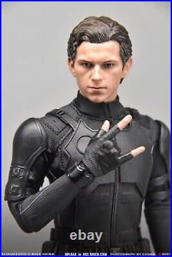 HOTTOYS 16 MMS541 Spider-Man Tom Holland Stealth Suit Deluxe 12'' Figure Model