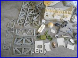 Hasbro Gi Joe Uss Flagg Aircraft Carrier Parts Lot- Superstructure, Trusses, Radar