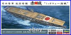Hasegawa 1/350 Japan Imperial Navy Aircraft carrier AKAGI of Midway Sea Battle