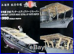 Hasegawa 1/350 Jpn Aircraft Carrier Akagi 1941 With Additional Detail Sets