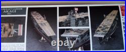 Hasegawa 1/350 Model Kit WWII Japanese Navy Aircraft Carrier Akagi Over 29 Long