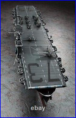 Hasegawa 1/350 US Navy Escort Aircraft Carrier CVE-73 Gambia Bay Plastic model