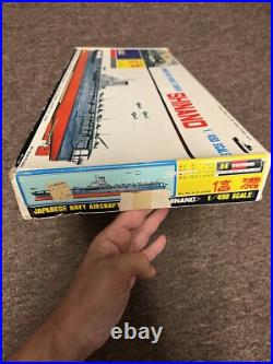 Hasegawa 1/450 Shinano Japanese Navy Aircraft Carrier A-51200 Vintage 1960's
