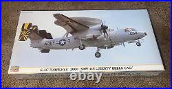 Hasegawa E-2C Hawkeye 2000 Us Navy `VAW-115 LIBERTY BELLS CAG' (RARE) Sealed