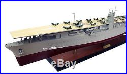 Hasegawa Japanese Navy Aircraft Carrier Akagi Handcrafted Wooden Warship Model