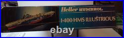 Heller Humbrol 1400 HMS Illustrious Aircraft Carrier Model Kit Vintage 1986 Heller Humbrol 1400 HMS Illustrious Aircraft Carrier Model Kit Vintage 1986