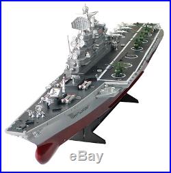 High Speed 4 Channels Remote Control RC Challenger Warship Aircraft Carrier Boat