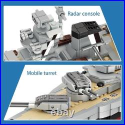 Highly Detailed 2081-Piece Aircraft Carrier Set