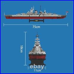 Highly Detailed 2081-Piece Aircraft Carrier Set