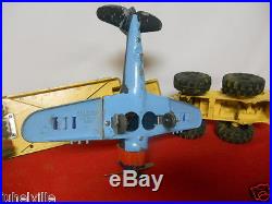 Hubley aircraft carrier with plane rare rare