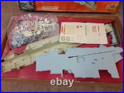 ITC 1961 Ideal toy co- ENTERPRISE NUCLEAR CARRIER UNBUILT MOTORIZED Model Ship