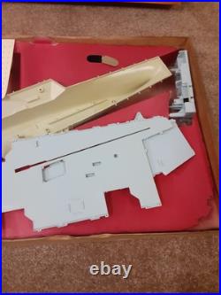 ITC 1961 Ideal toy co- ENTERPRISE NUCLEAR CARRIER UNBUILT MOTORIZED Model Ship