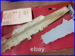 ITC 1961 Ideal toy co- ENTERPRISE NUCLEAR CARRIER UNBUILT MOTORIZED Model Ship