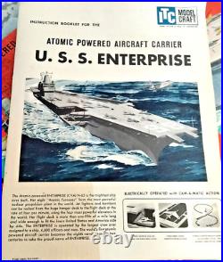 ITC Enterprise Carrier- 1961- 1/390th- Complete-Motorized- Kit#3658/2- Read On