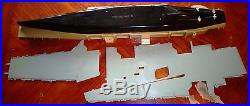 ITC (IDEAL) CAM-A-MATIC USS ENTERPRISE AIRCRAFT CARRIER HULL PAINTED PTS SEA