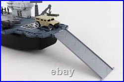Imaginative 30-Inch Aircraft Carrier Playset with 3 Planes and 6 Vehicles