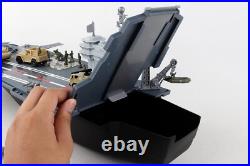 Imaginative 30-Inch Aircraft Carrier Playset with 3 Planes and 6 Vehicles