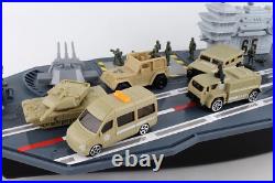 Imaginative 30-Inch Aircraft Carrier Playset with 3 Planes and 6 Vehicles