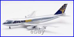 Inflight IF7425Y1024P Atlas Air Boeing 747-200F N516MC Diecast 1/200 Jet Model