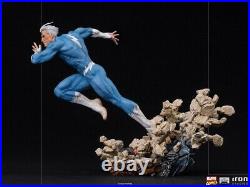 Iron Studios 110 Marvel Comics Quicksilver Figure Statue Body Head Set Limit Ve