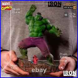 Iron Studios MARCAS16919-10 Marvels Hulk Statue 1/10 Model Collectible Toy 29cm