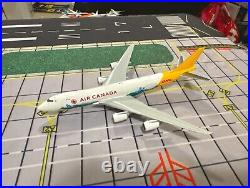 JC Wings 1400 Air Canada Cargo / DHL B747-8F C-FIVS Air Diecast Custom Model