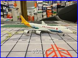 JC Wings 1400 Air Canada Cargo / DHL B747-8F C-FIVS Air Diecast Custom Model