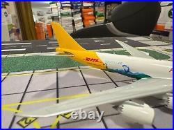 JC Wings 1400 Air Canada Cargo / DHL B747-8F C-FIVS Air Diecast Custom Model