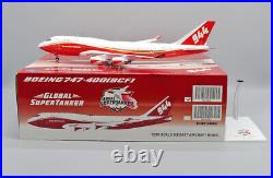 JC Wings XX20068 Global Super Tanker B747-400BCF N744ST Diecast 1/200 Jet Model