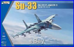 Kinetic 1/48 K-48062 Russia Su-33 Flanker D All-Weather Carrier-Based Fighter