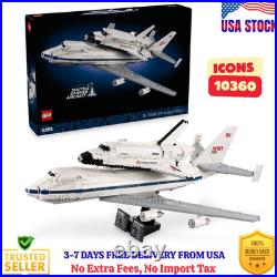 LEGO Icons Shuttle Carrier Aircraft Building Set for Adults Spaceship & Airpla