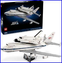 LEGO Icons Shuttle Carrier Aircraft Building Set for Adults Spaceship & Airpla
