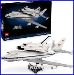 LEGO Icons Shuttle Carrier Aircraft Building Set for Adults Spaceship & Airpla