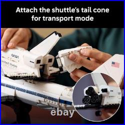 LEGO Icons Shuttle Carrier Aircraft Building Set for Adults Spaceship & Airpla