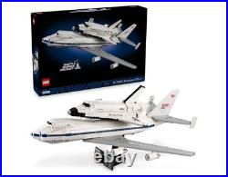 LEGO Icons Shuttle Carrier Aircraft Building Spaceship 10360 damaged box
