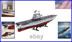 Large Size USS Enterprise Aircraft Carrier Model Immersive Building Experience