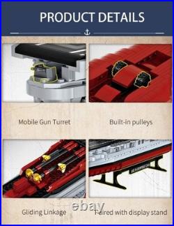 Large Size USS Enterprise Aircraft Carrier Model Immersive Building Experience