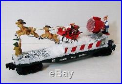 Lionel Santas Sleigh Aircraft Carrier Searchlight Christmas Train O ga Cstm DTI