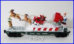Lionel Santas Sleigh Aircraft Carrier Searchlight Christmas Train O ga Cstm DTI